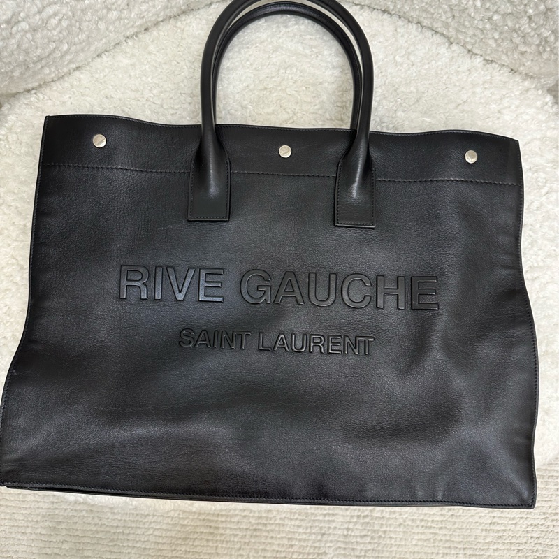 Saint Laurent ysl 牛皮 購物包 托特包 手提包 手提袋 公文包-0