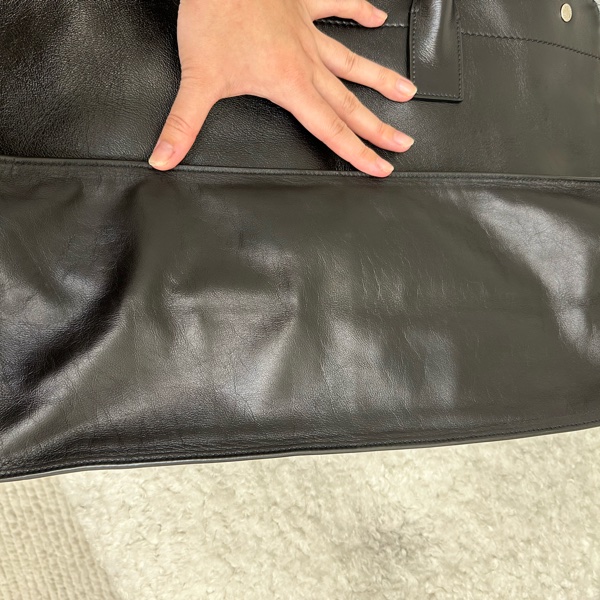 Saint Laurent ysl 牛皮 購物包 托特包 手提包 手提袋 公文包-9