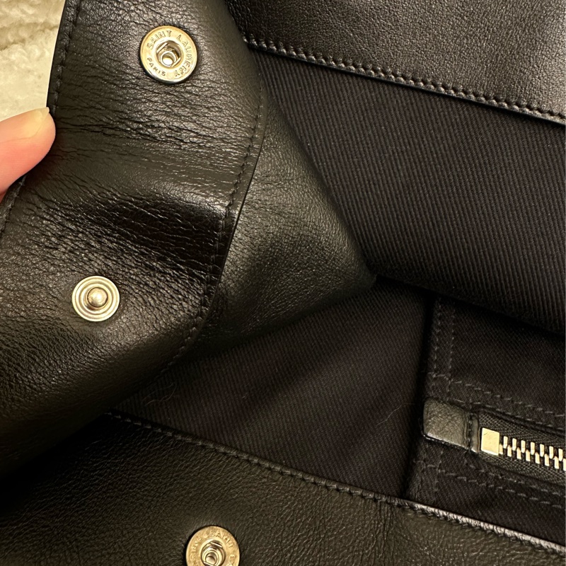 Saint Laurent ysl 牛皮 購物包 托特包 手提包 手提袋 公文包-15