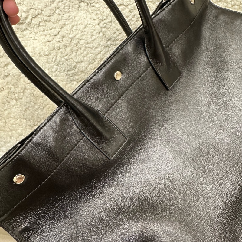 Saint Laurent ysl 牛皮 購物包 托特包 手提包 手提袋 公文包-17