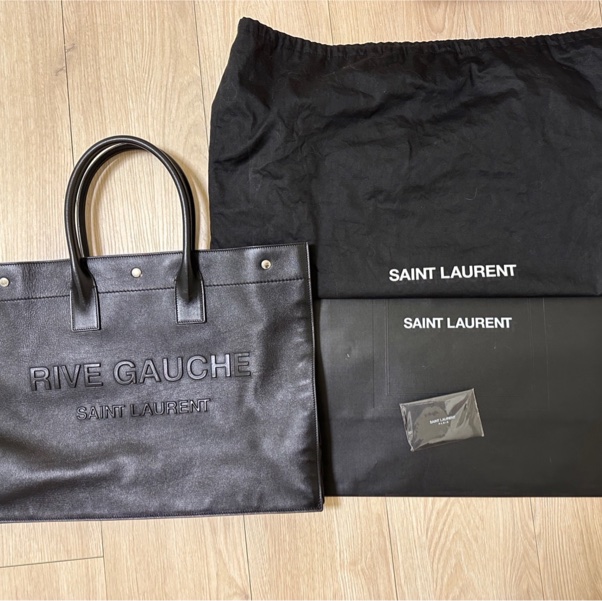 Saint Laurent ysl 牛皮 購物包 托特包 手提包 手提袋 公文包-18