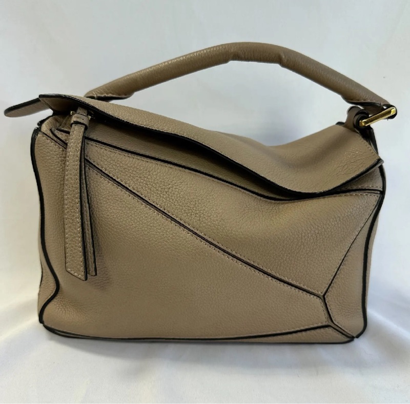 LOEWE PUZZLE SMALL 沙色 SAND 斜背包-1