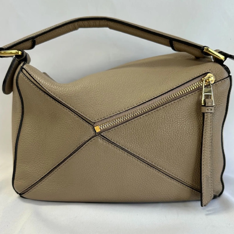 LOEWE PUZZLE SMALL 沙色 SAND 斜背包-6