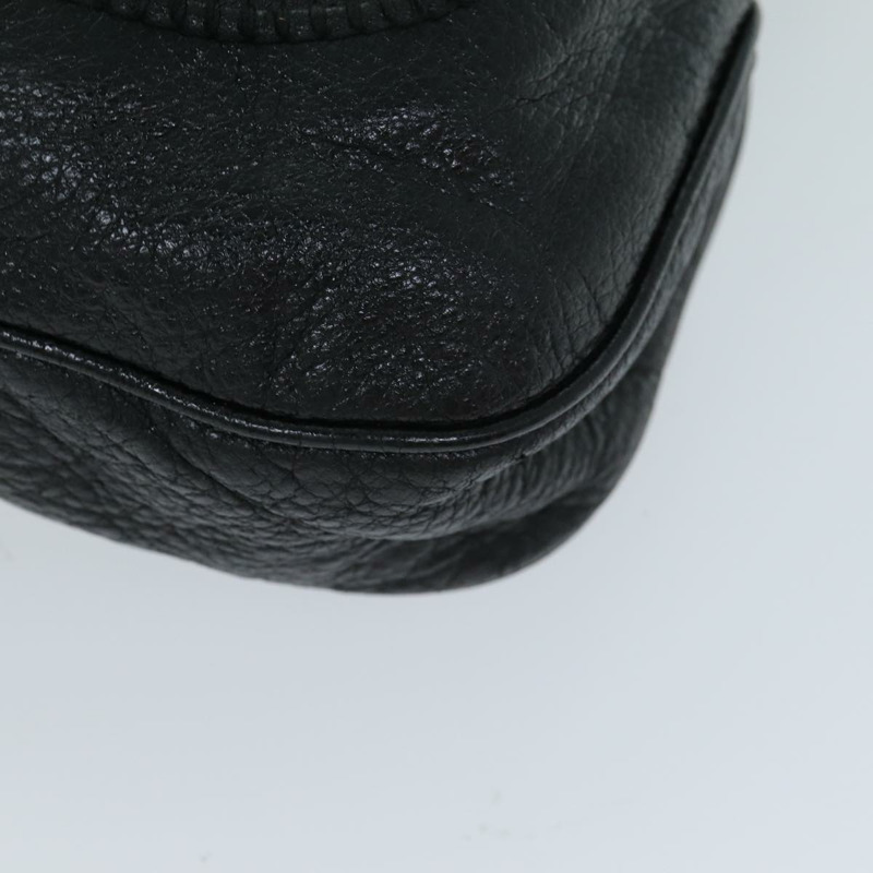 【日本直送】GUCCI 竹子 Jackie 單肩包皮革黑色 223929 正品 79722-9