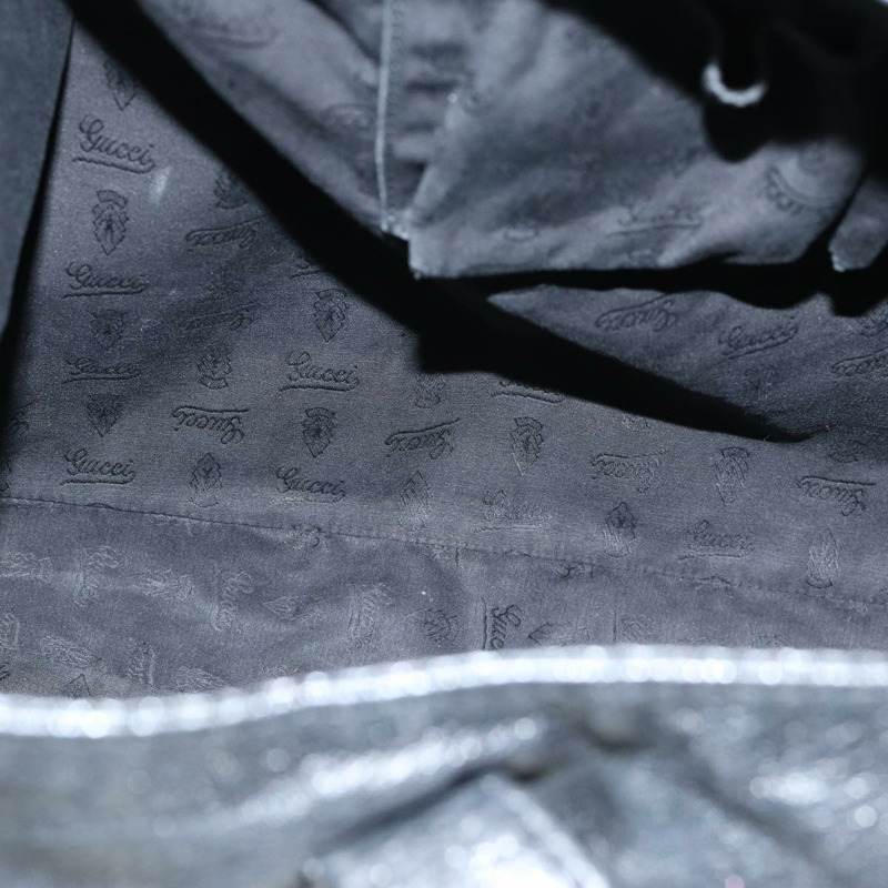 【日本直送】GUCCI 竹子 Jackie 單肩包皮革黑色 223929 正品 79722-10