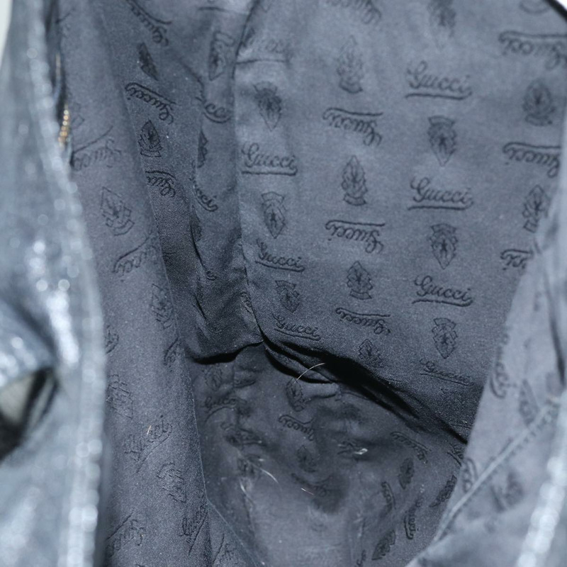 【日本直送】GUCCI 竹子 Jackie 單肩包皮革黑色 223929 正品 79722-18