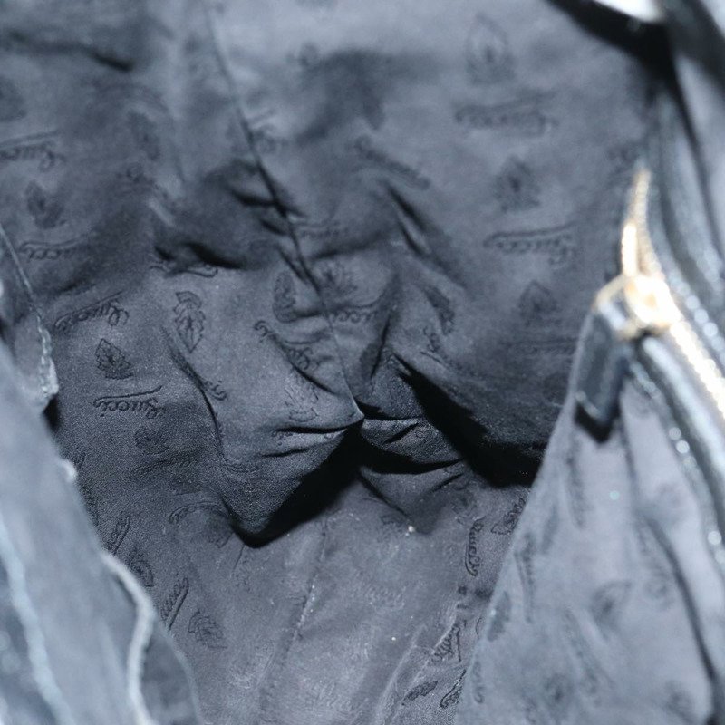 【日本直送】GUCCI 竹子 Jackie 單肩包皮革黑色 223929 正品 79722-19