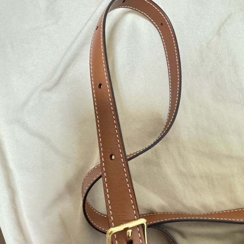 CELINE 標誌印花及牛皮TEEN TRIOMPHE凱旋門手袋-28