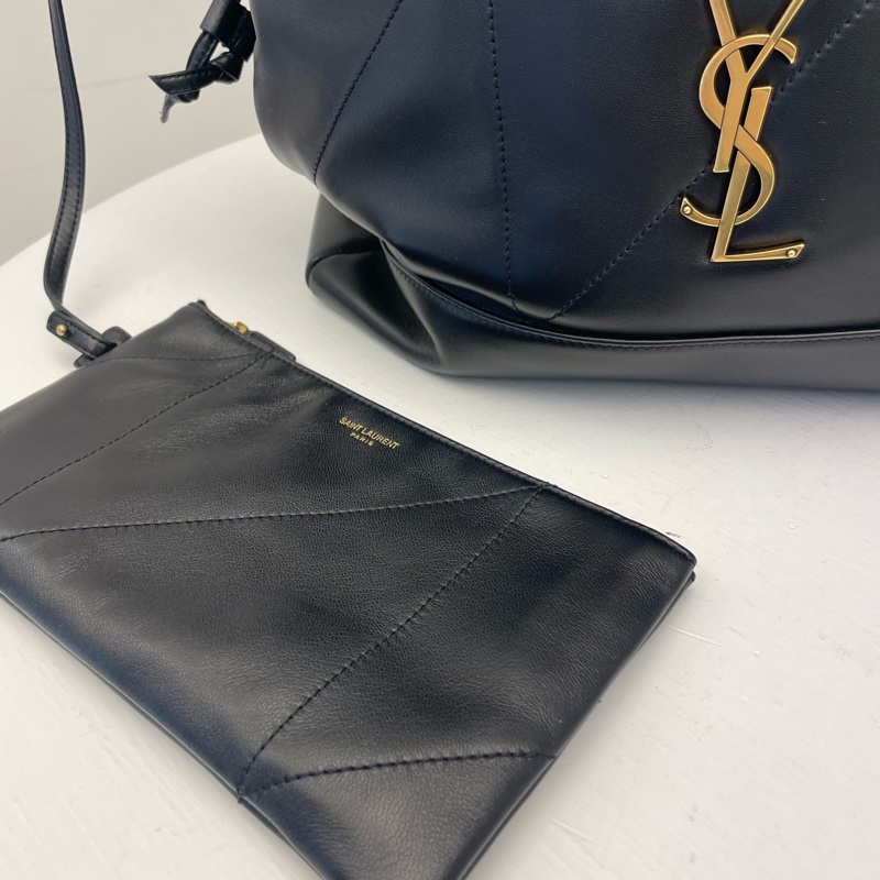 ▪️富貴選物FUGUEI▪️Ysl 2024秋冬新款 JAMIE POCHON LARGE黑金垃圾袋包-2