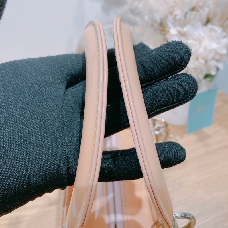 CHRISTINA DIOR 迪奧經典淑女菱格漆皮肩帶包包LADY DIOR MEDIUM PATENT-14