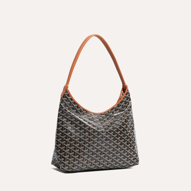 Goyard Bohème Hobo Bag(黑棕）-0