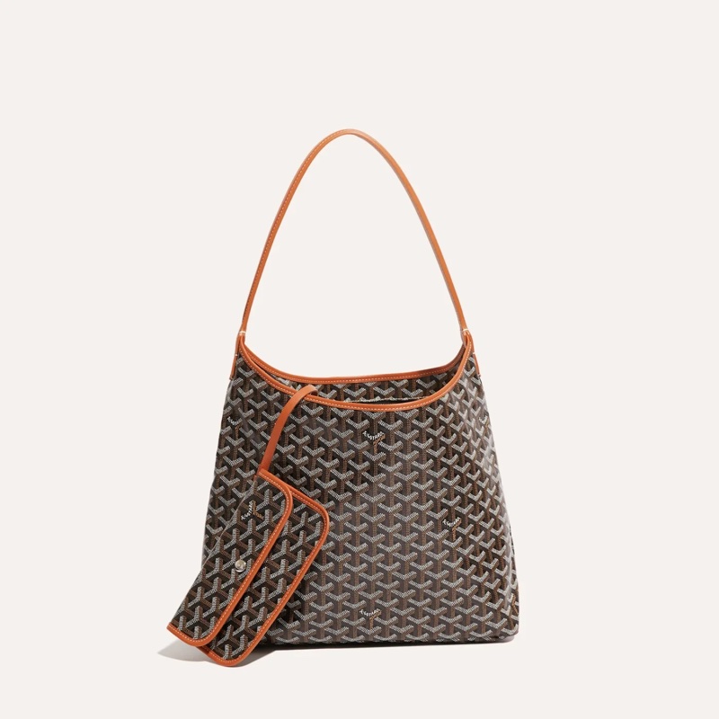 Goyard Bohème Hobo Bag(黑棕）-2