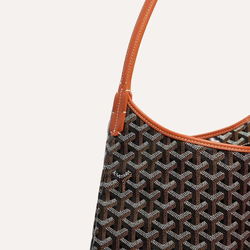 Goyard Bohème Hobo Bag(黑棕）-3