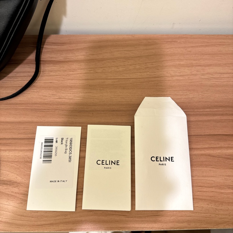 CELINE 三角包全黑男女適合-14