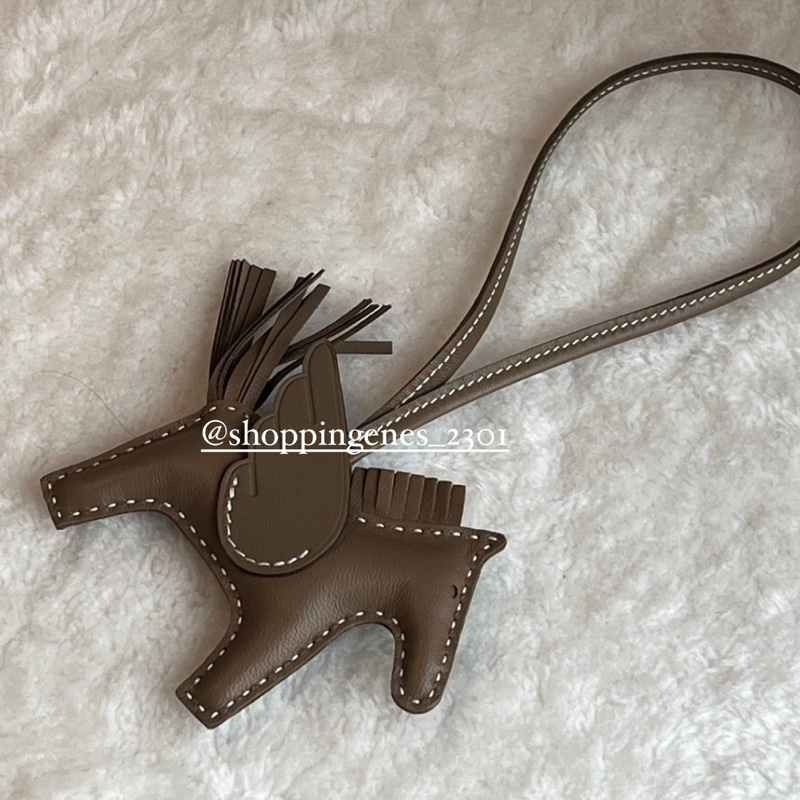 愛馬仕 小飛馬 吊飾 大象灰 走白線 ❗️尚未抵台-2