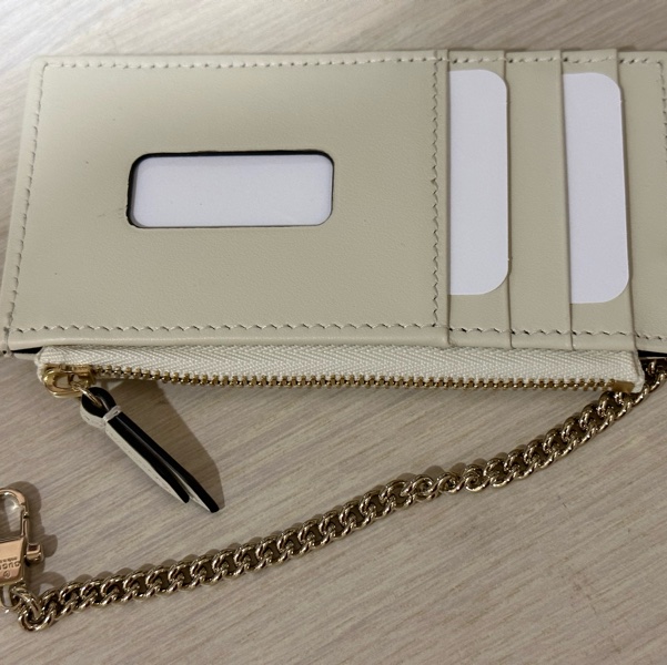 Gucci Marmont 馬夢 卡包 零錢/卡夾二合一 白色-6