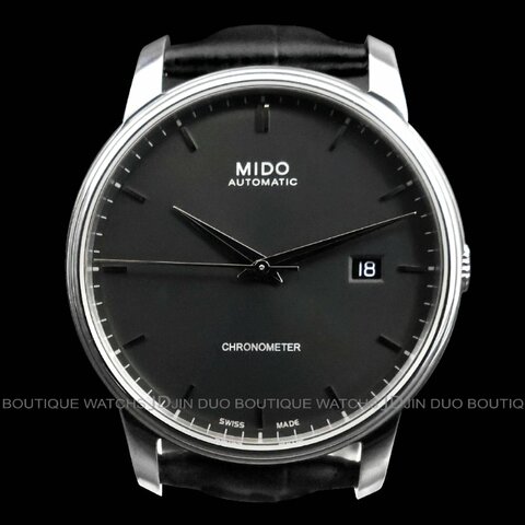 金鐸精品~1128 MIDO 美度 Baroncelli 貝倫賽麗系列 天文台認證 自動上鍊男用腕錶 全新品