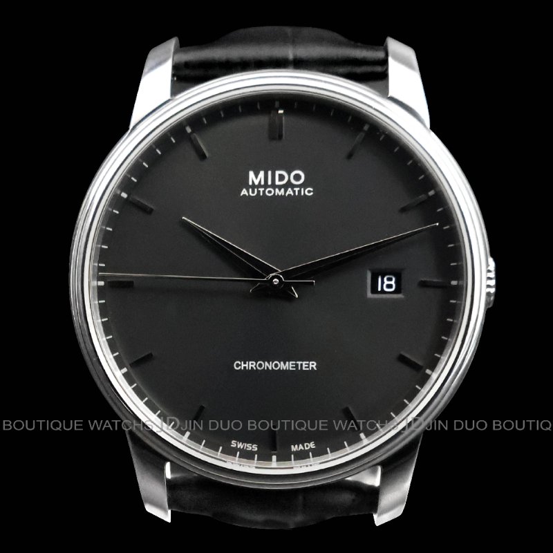 金鐸精品~1128 MIDO 美度 Baroncelli 貝倫賽麗系列 天文台認證 自動上鍊男用腕錶 全新品-0