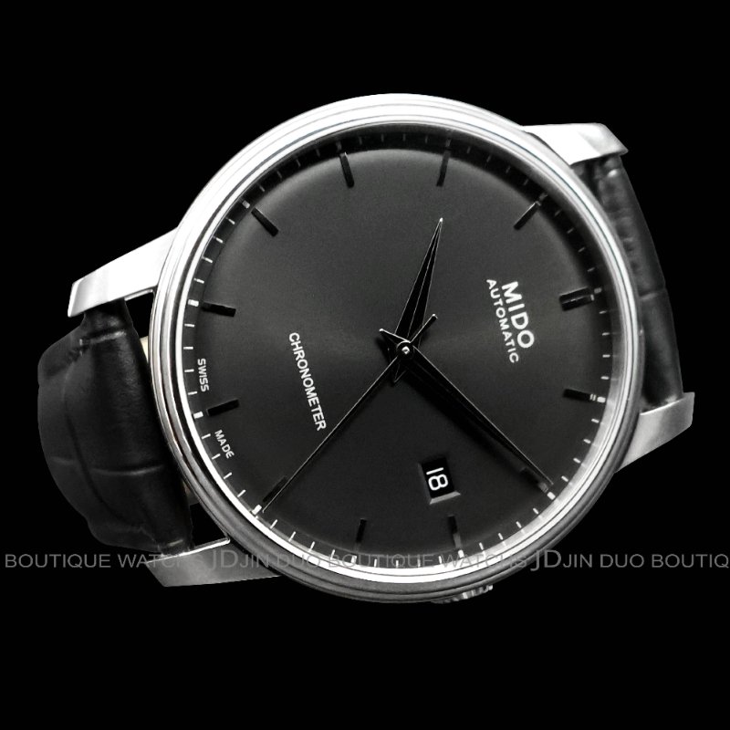 金鐸精品~1128 MIDO 美度 Baroncelli 貝倫賽麗系列 天文台認證 自動上鍊男用腕錶 全新品-1