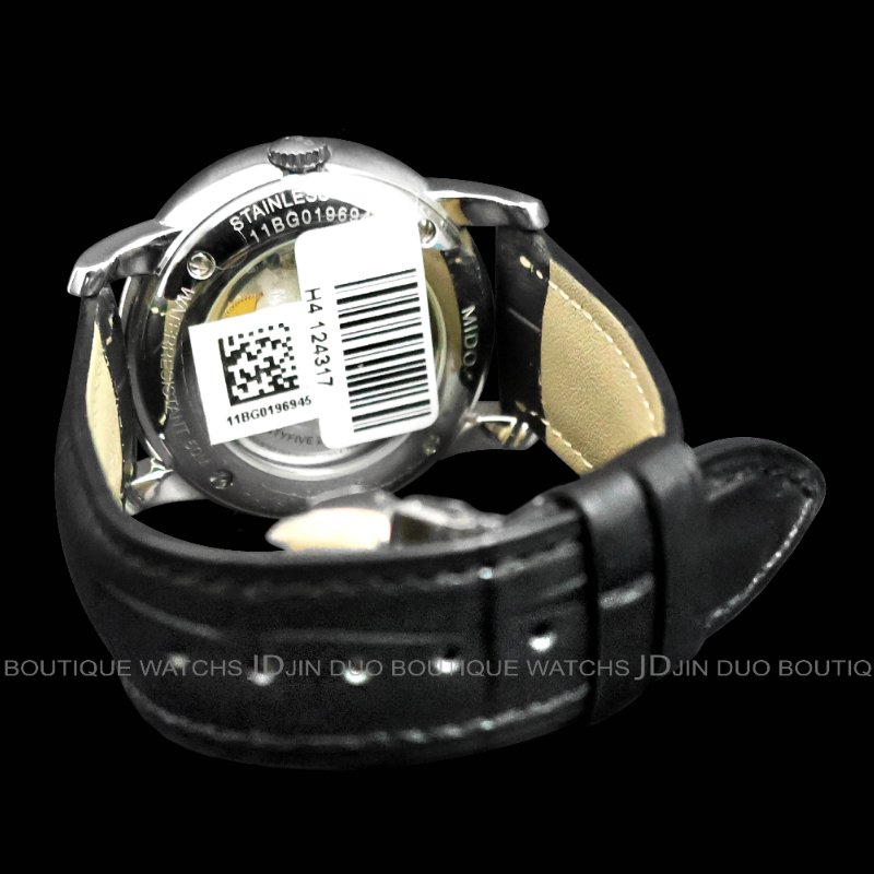 金鐸精品~1128 MIDO 美度 Baroncelli 貝倫賽麗系列 天文台認證 自動上鍊男用腕錶 全新品-2