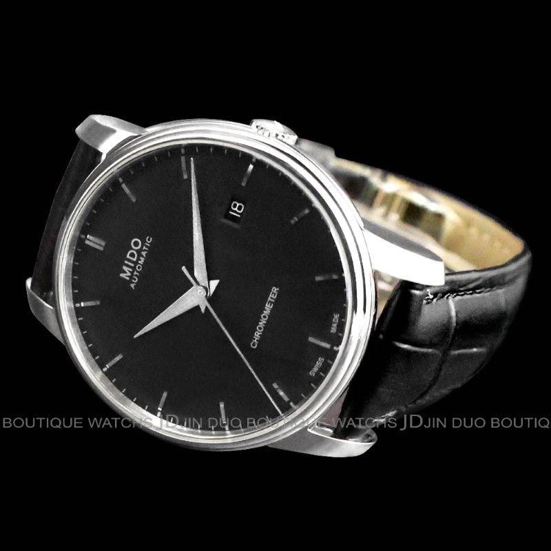 金鐸精品~1128 MIDO 美度 Baroncelli 貝倫賽麗系列 天文台認證 自動上鍊男用腕錶 全新品-3