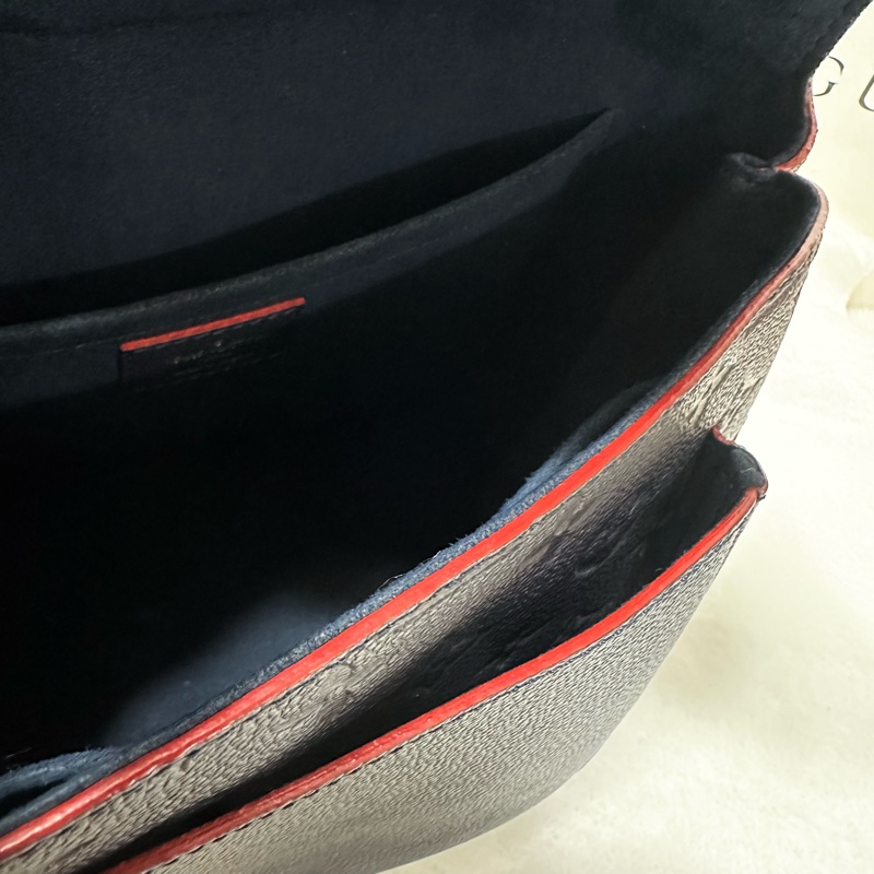 LV 鎖頭包 牛皮壓紋 荔枝牛皮 郵差包 肩背包 斜背包 手提包-31