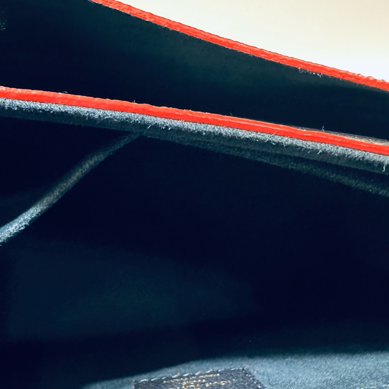 LV 鎖頭包 牛皮壓紋 荔枝牛皮 郵差包 肩背包 斜背包 手提包-34