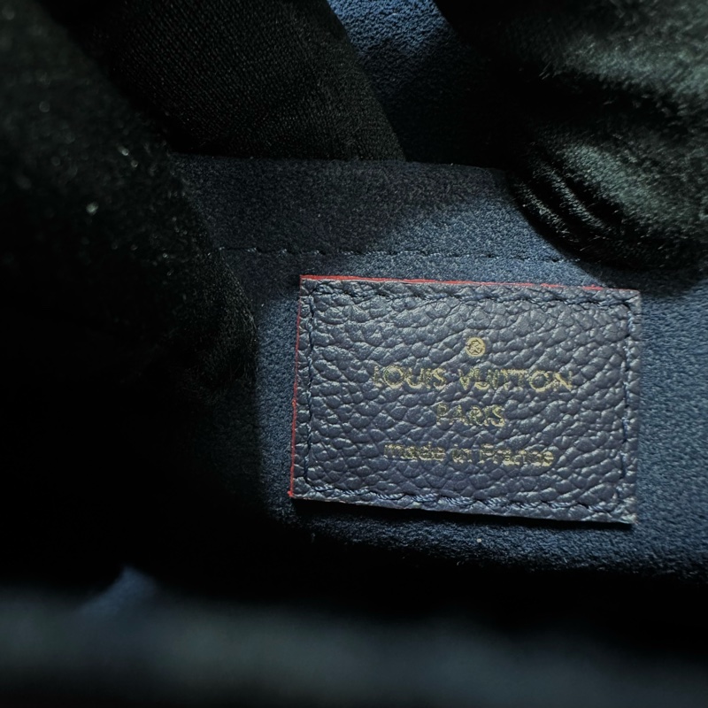 LV 鎖頭包 牛皮壓紋 荔枝牛皮 郵差包 肩背包 斜背包 手提包-45