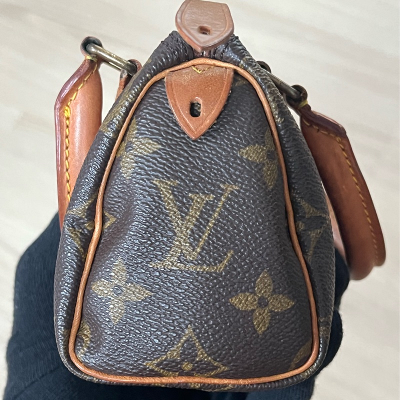 Louis Vuitton Mini Speedy Vintage 正品背帶❗️-15