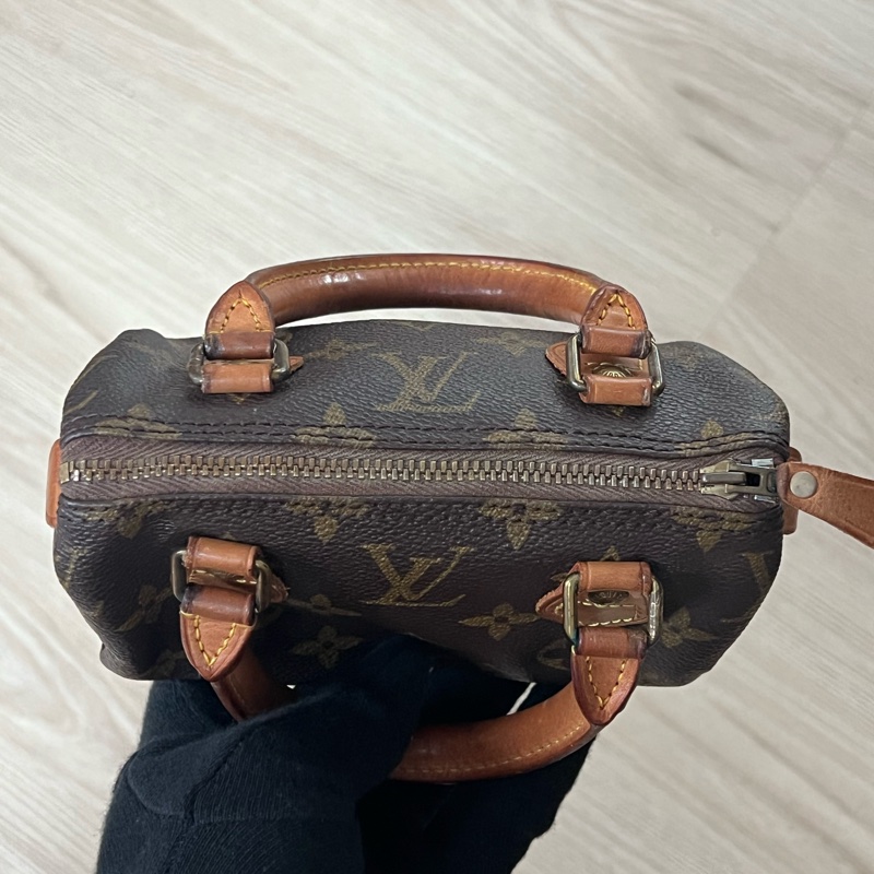 Louis Vuitton Mini Speedy Vintage 正品背帶❗️-21
