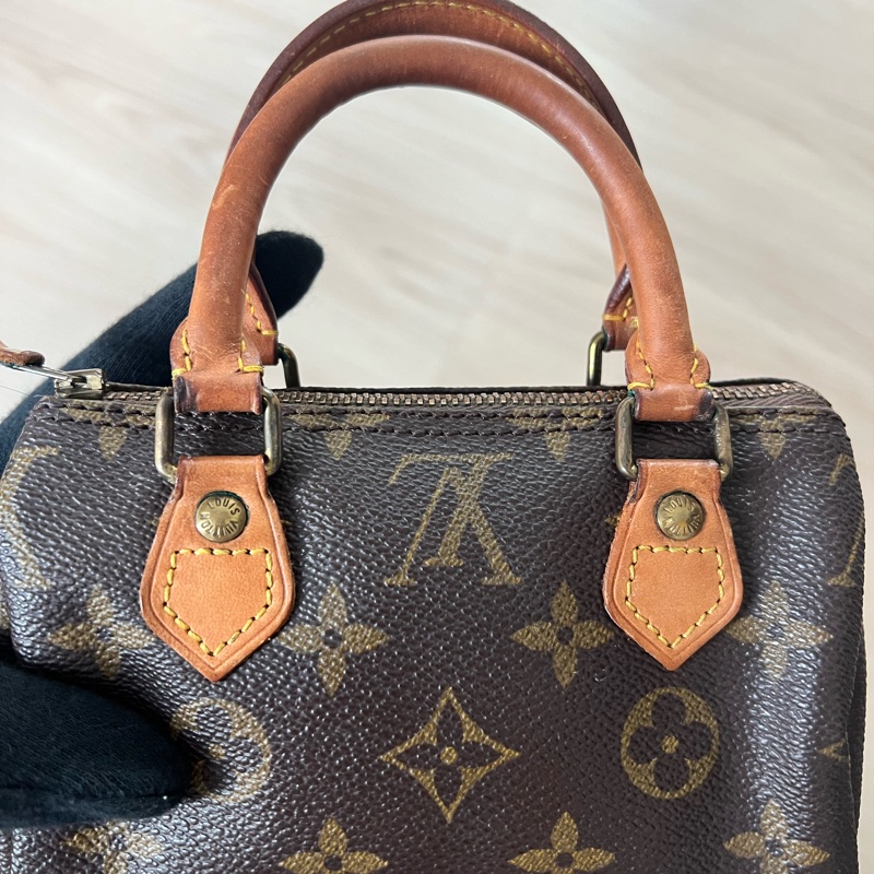 Louis Vuitton Mini Speedy Vintage 正品背帶❗️-22