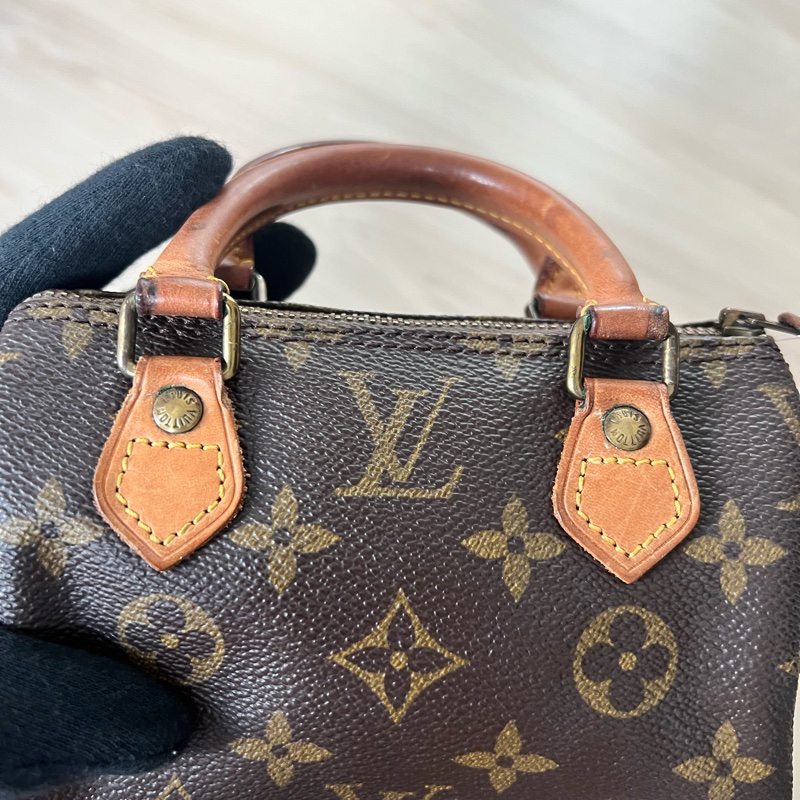 Louis Vuitton Mini Speedy Vintage 正品背帶❗️-23
