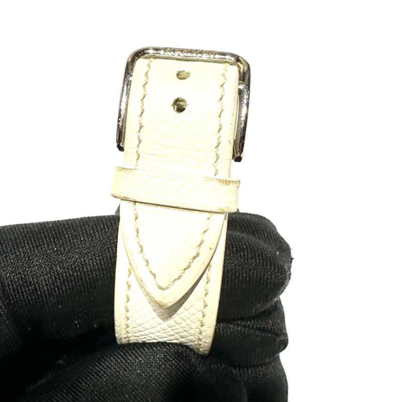 【美收精品】HERMES 女錶 米白色錶帶 88-789-6