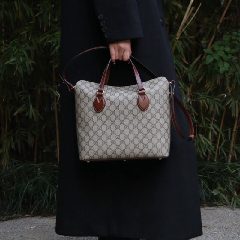 GUCCI 老花手提/肩背/斜背/托特包-2