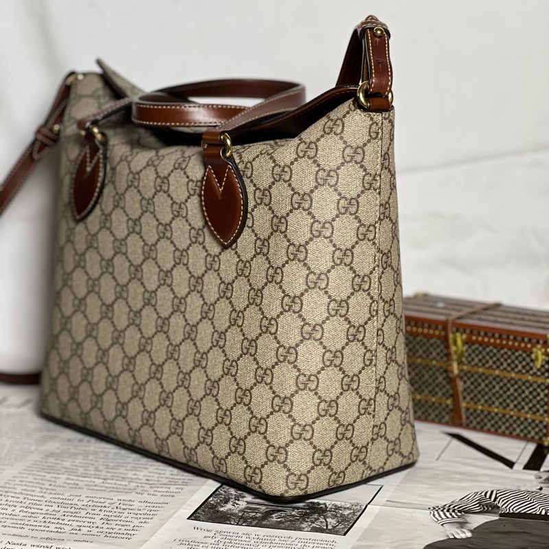 GUCCI 老花手提/肩背/斜背/托特包-3