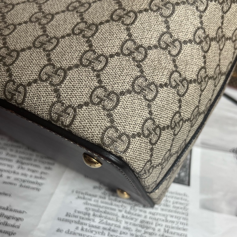 GUCCI 老花手提/肩背/斜背/托特包-9