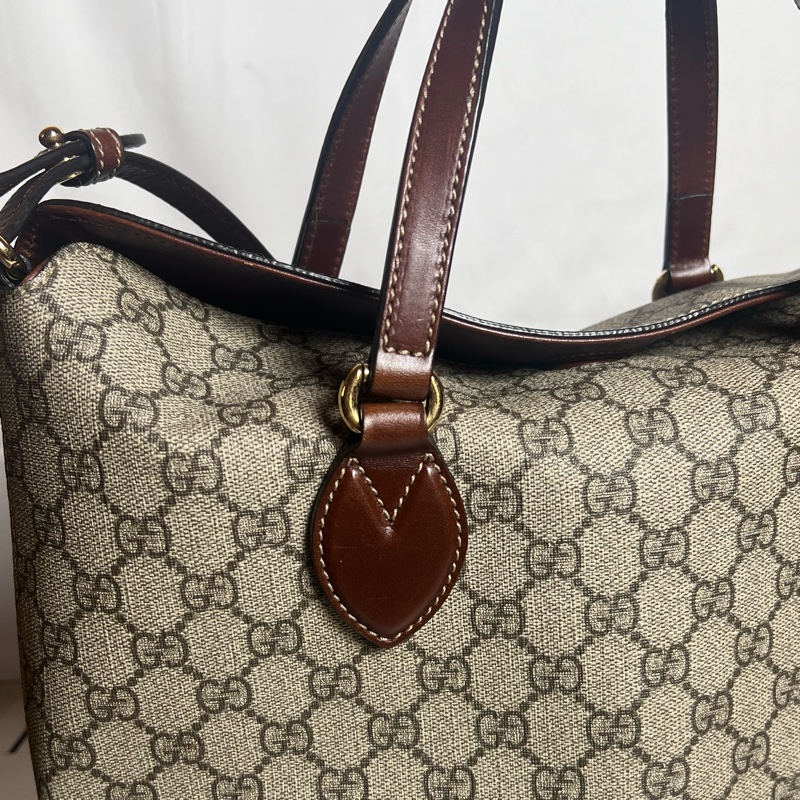 GUCCI 老花手提/肩背/斜背/托特包-12