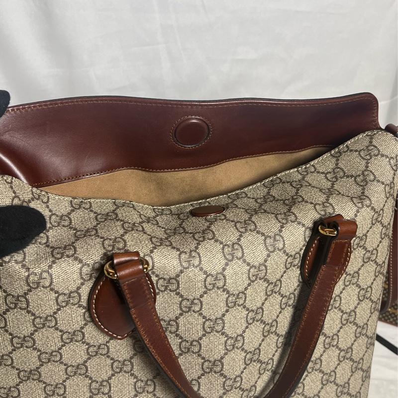 GUCCI 老花手提/肩背/斜背/托特包-18