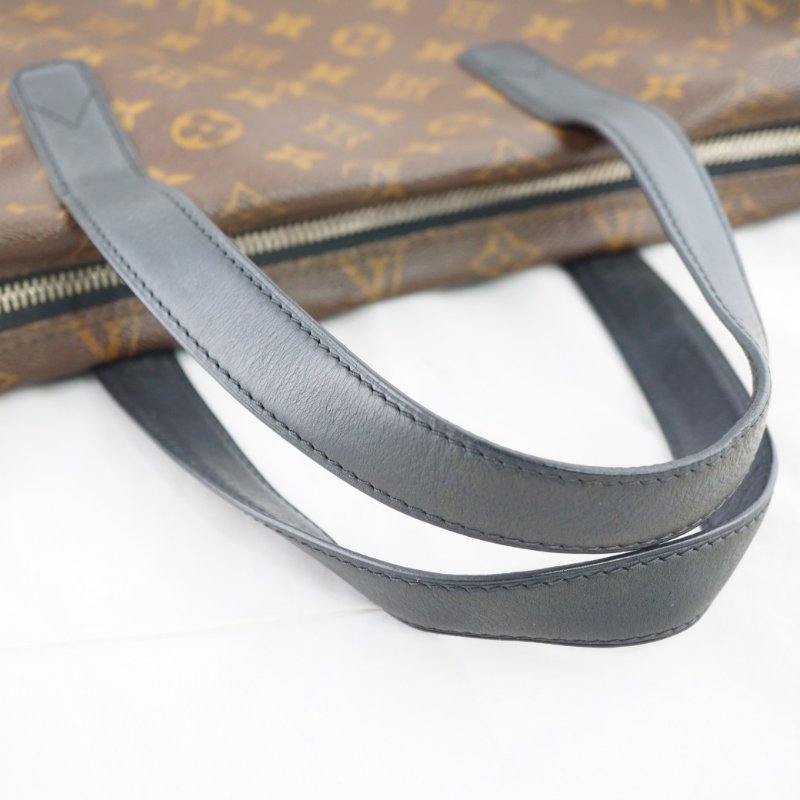 LV M56708 DAVIS GM 原花手提包 斜背包 公事包-23