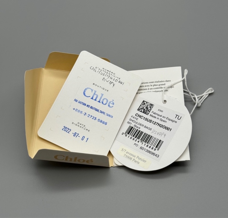 chloe faye麂皮拼接 多夾層肩背斜背包 黑色-16