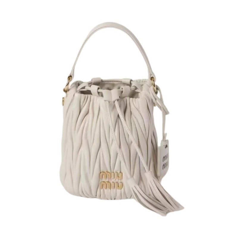 miumiu 水桶包 (白)-0