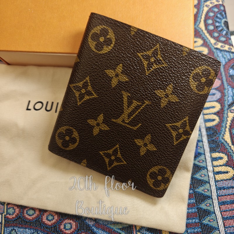 限時特價 💌 Louis Vuitton LV 男用 皮夾 短夾 銀包 錢包 wallet 老花 禮物 經典款-0