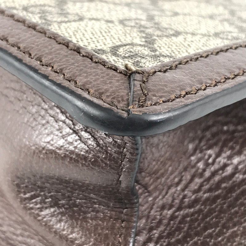 △ Gucci 古馳 Ophidia GG Mini Ebony Beige GG Canvas Calfskin Shoulder Bag 迷你烏木色米色GG帆布牛皮肩揹袋 696180 - 247014938-10