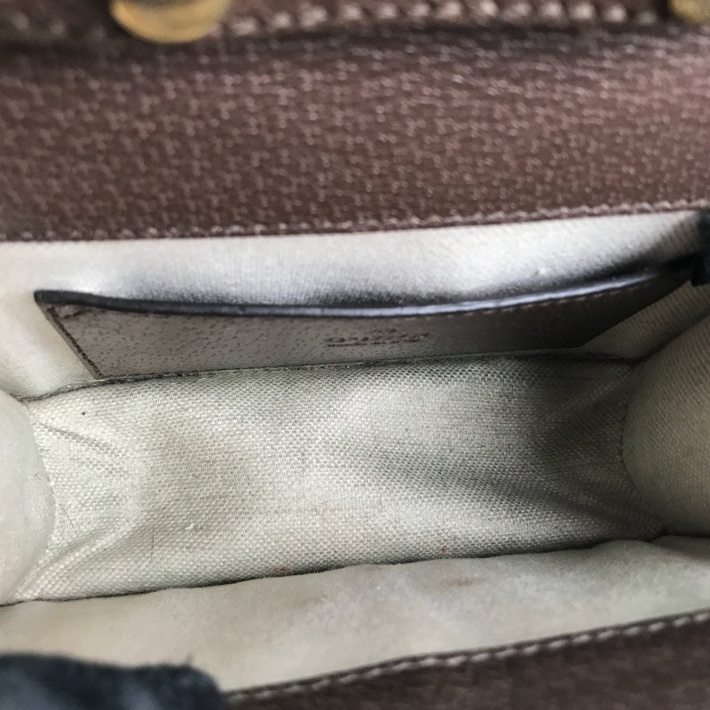 △ Gucci 古馳 Ophidia GG Mini Ebony Beige GG Canvas Calfskin Shoulder Bag 迷你烏木色米色GG帆布牛皮肩揹袋 696180 - 247014938-12