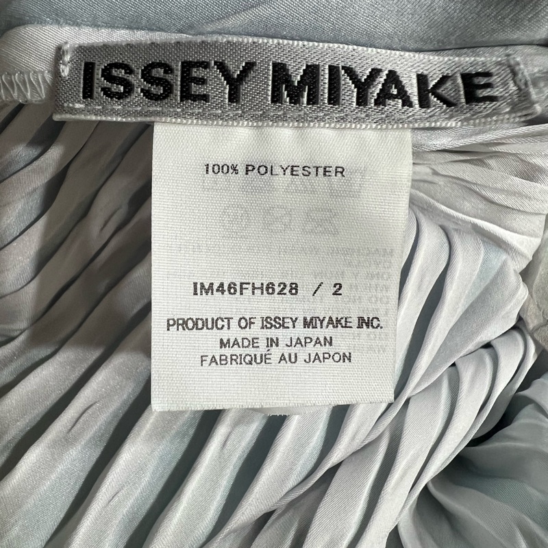 三宅一生ISSEY MIYAKE 瀰漫弦褶漸變魚鱗洋裝-9