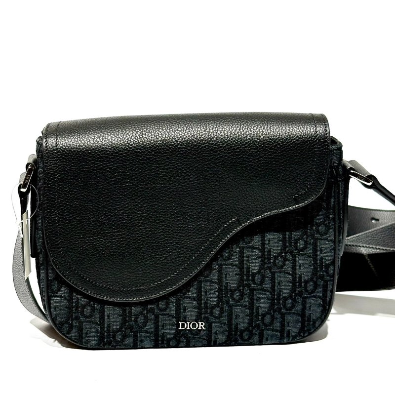 【美收精品】Dior經典老花編織馬鞍包 88-761-0