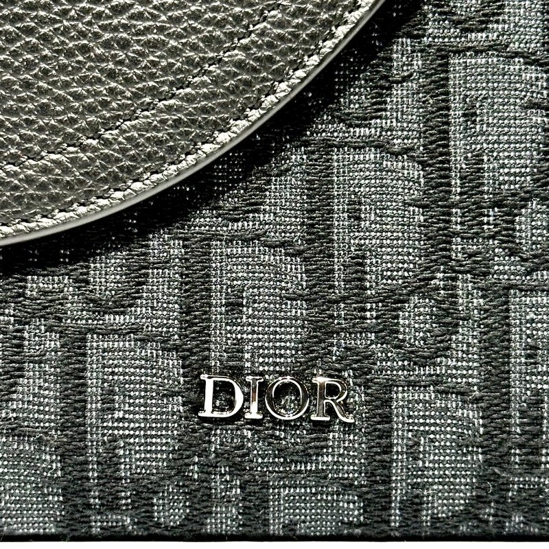 【美收精品】Dior經典老花編織馬鞍包 88-761-2