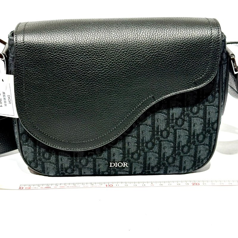 【美收精品】Dior經典老花編織馬鞍包 88-761-17