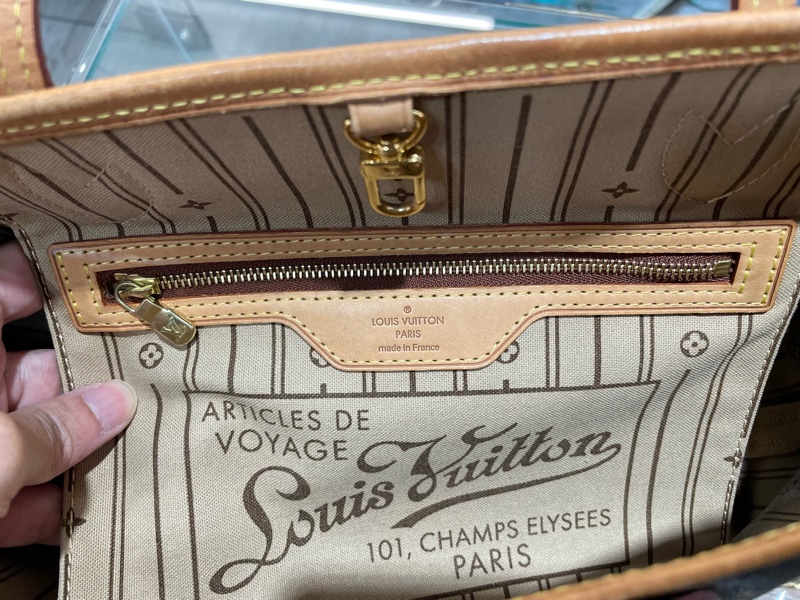 LV Neverfull PM 肩背包/手提包/托特包 M40155 85成新-11