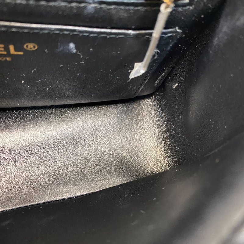 △ Chanel 香奈兒 Black Pink Tweed Check Gold-tone Metal Chain Flap Bag 黑粉色斜紋軟呢格紋金色金屬鏈條肩揹袋 AA9215 - 247015003-17